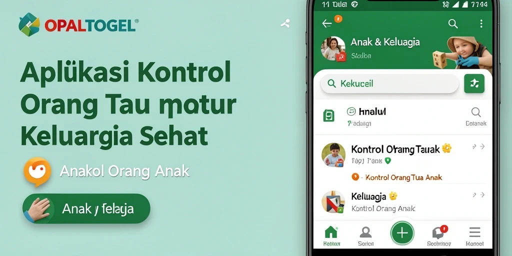 Antarmuka OPALTOGEL yang sederhana dan efisien untuk kontrol orang tua.