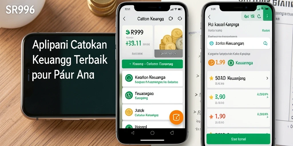 Tampilan antarmuka SR996 yang sederhana dan mudah dipahami.